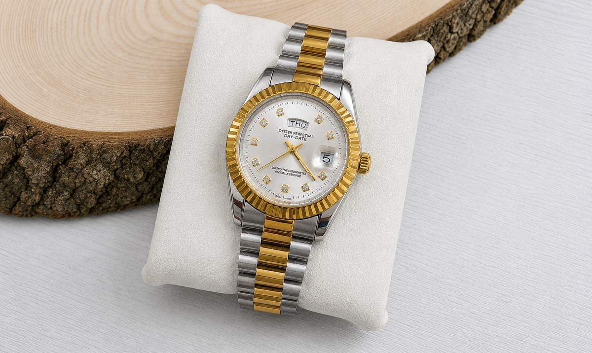 Luxury Couple Watch Set – Premium Design / طقم ساعات فاخرة للزوجين – تصميم راقٍ