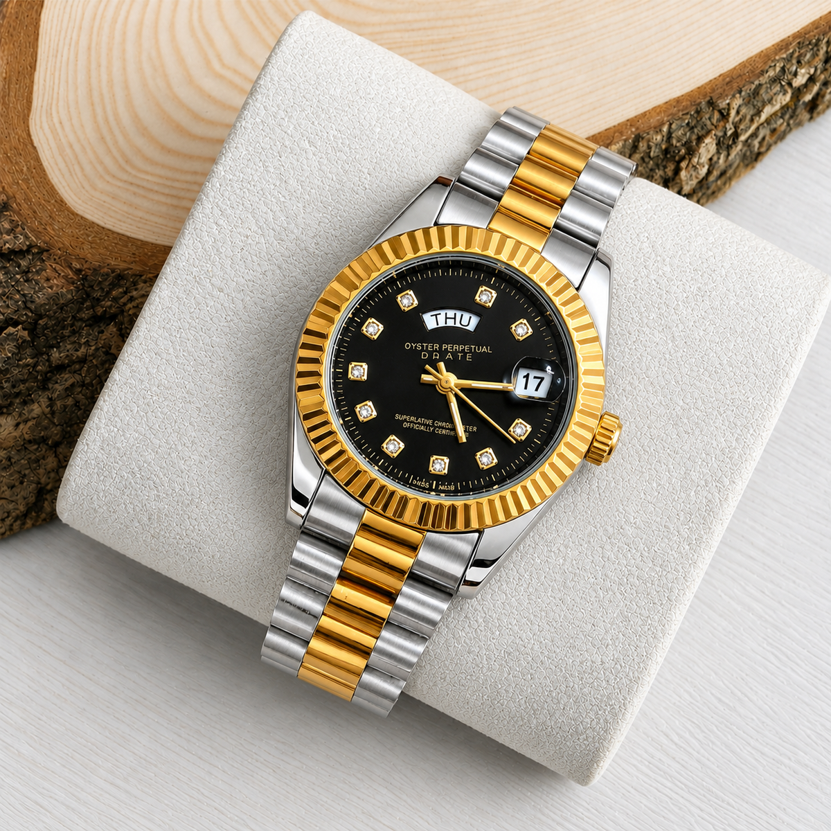 Luxury Couple Watch Set – Premium Design / طقم ساعات فاخرة للزوجين – تصميم راقٍ