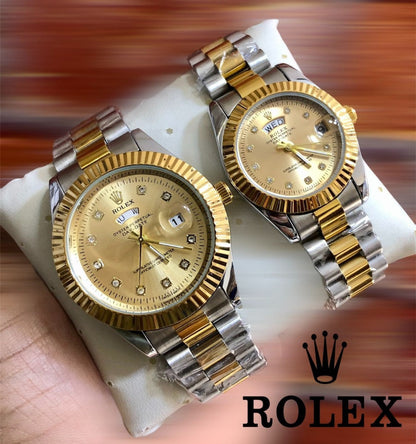 Luxury  Couple  Watch ➕ Free Box ➕ Free Delivery  🎁