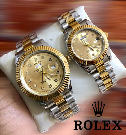 Luxury  Couple  Watch ➕ Free Box ➕ Free Delivery  🎁