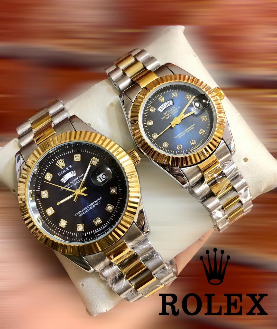 Luxury  Couple  Watch ➕ Free Box ➕ Free Delivery  🎁