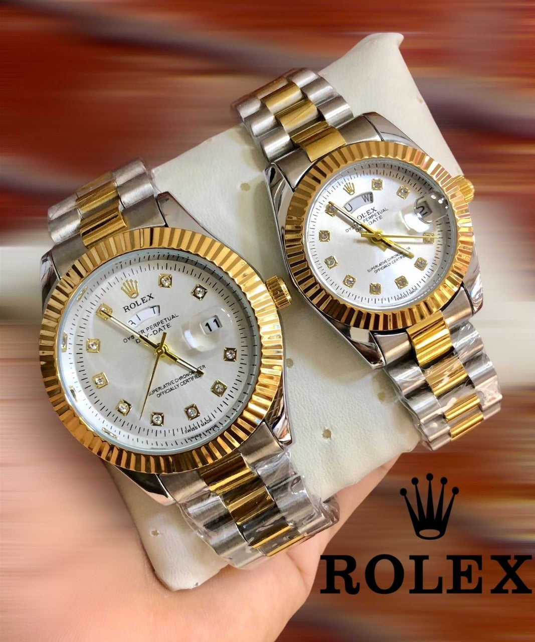 Luxury  Couple  Watch ➕ Free Box ➕ Free Delivery  🎁