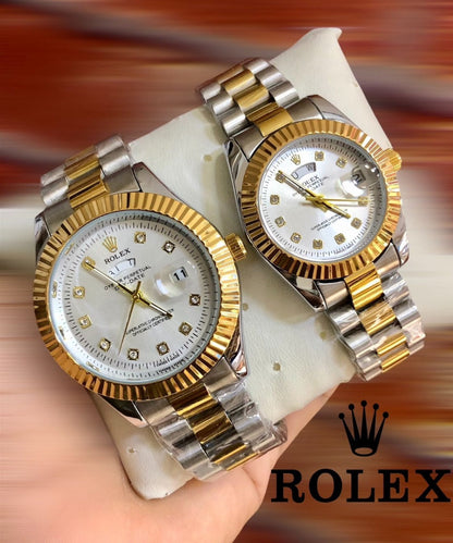 Luxury  Couple  Watch ➕ Free Box ➕ Free Delivery  🎁