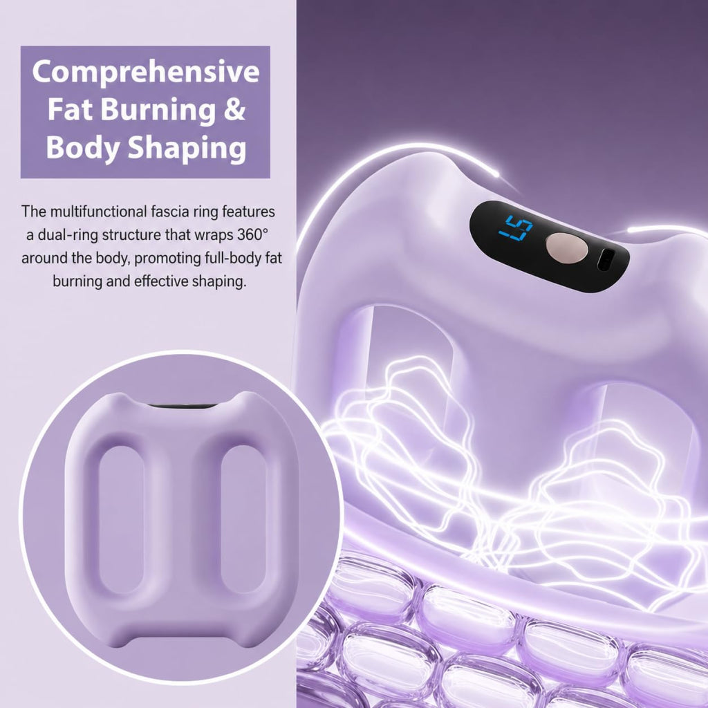 Mini Fitness Electric Fascia Ring | حلقة لياقة بدنية كهربائية صغيرة لتدليك العضلات