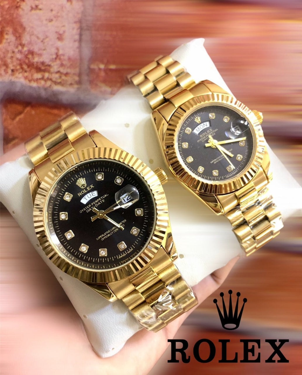 Luxury  Couple  Watch ➕ Free Box ➕ Free Delivery  🎁