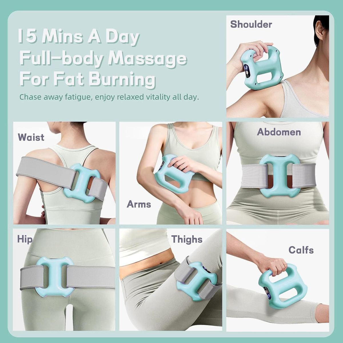 Mini Fitness Electric Fascia Ring | حلقة لياقة بدنية كهربائية صغيرة لتدليك العضلات