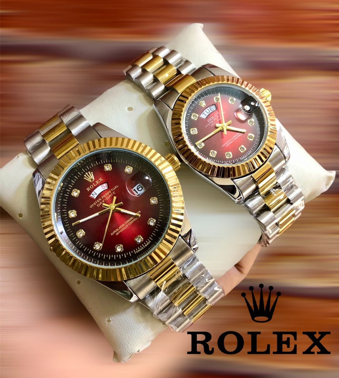 Luxury  Couple  Watch ➕ Free Box ➕ Free Delivery  🎁