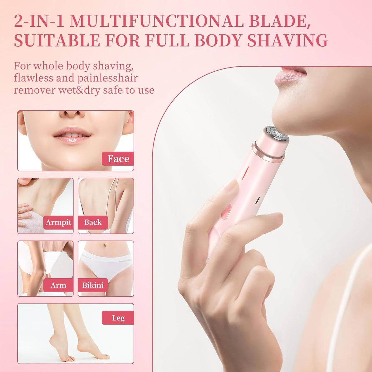 Double Head Shaver | ماكينة حلاقة مزدوجة الرأس