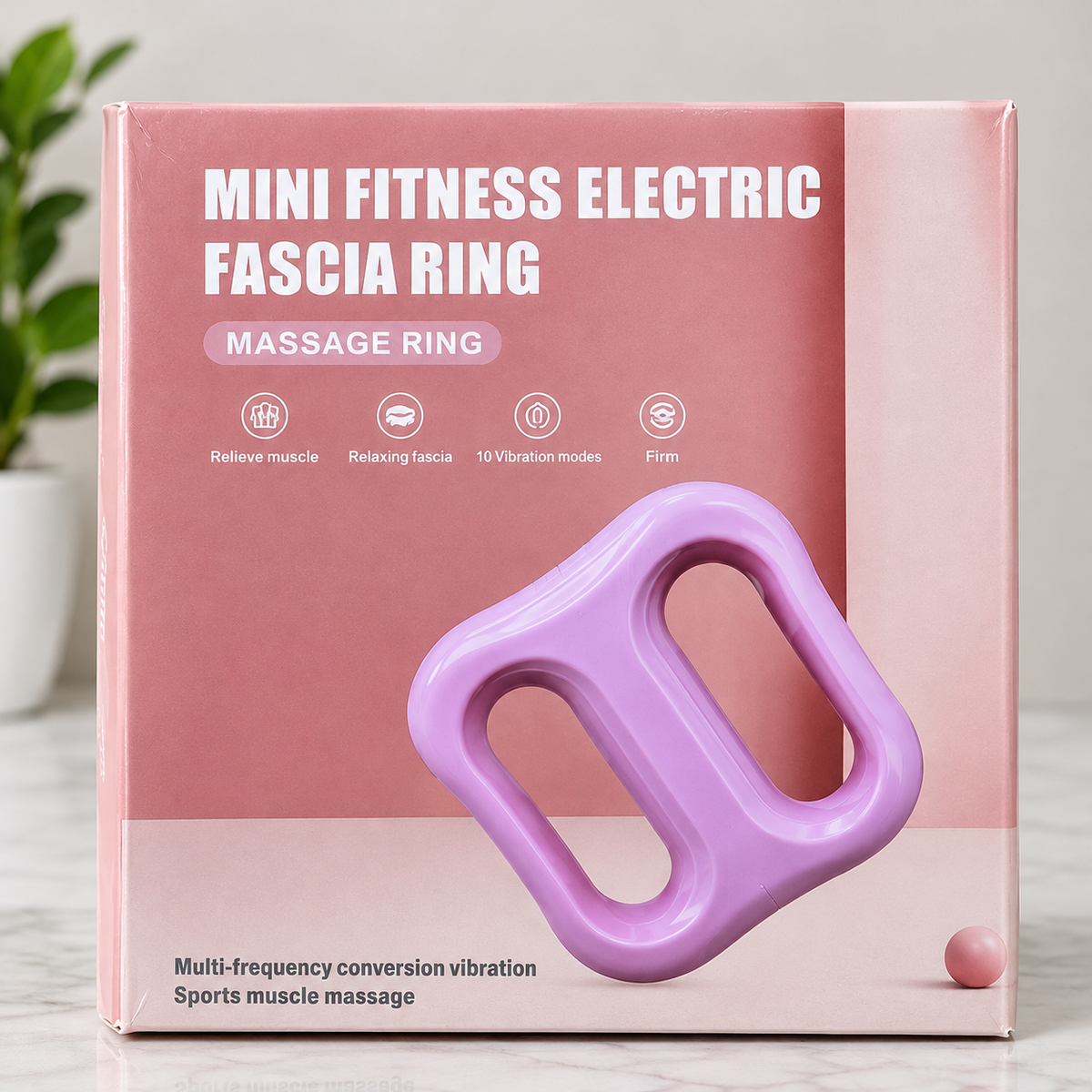 Mini Fitness Electric Fascia Ring | حلقة لياقة بدنية كهربائية صغيرة لتدليك العضلات
