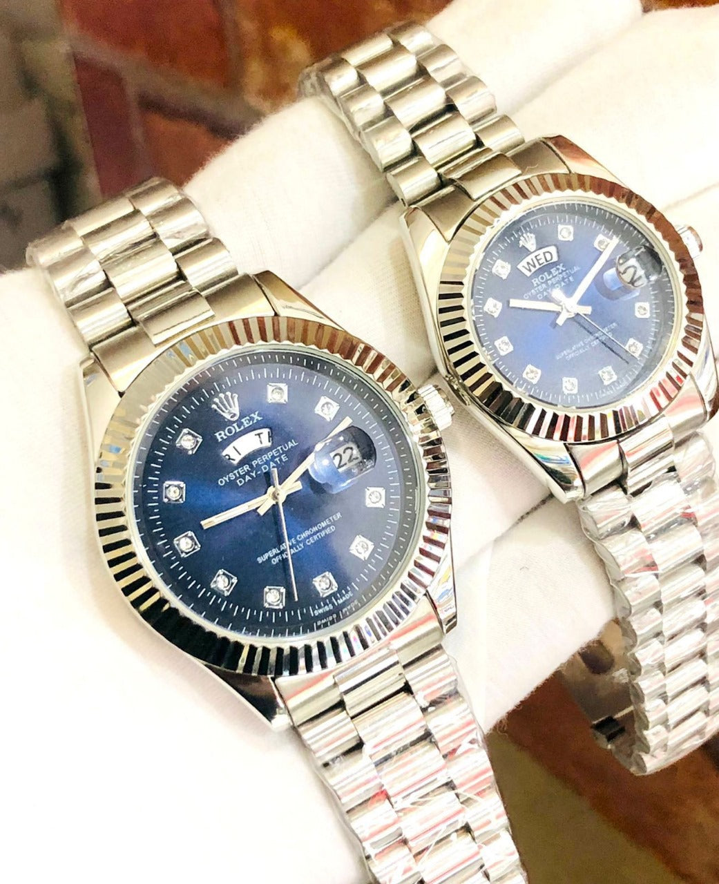 Luxury  Couple  Watch ➕ Free Box ➕ Free Delivery  🎁