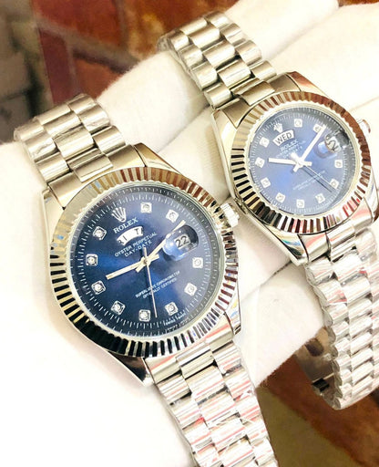 Luxury  Couple  Watch ➕ Free Box ➕ Free Delivery  🎁