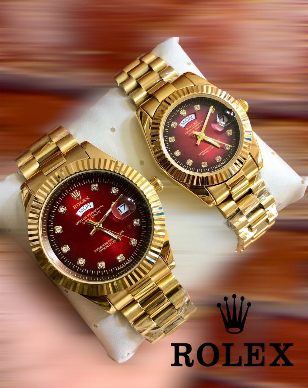 Luxury  Couple  Watch ➕ Free Box ➕ Free Delivery  🎁
