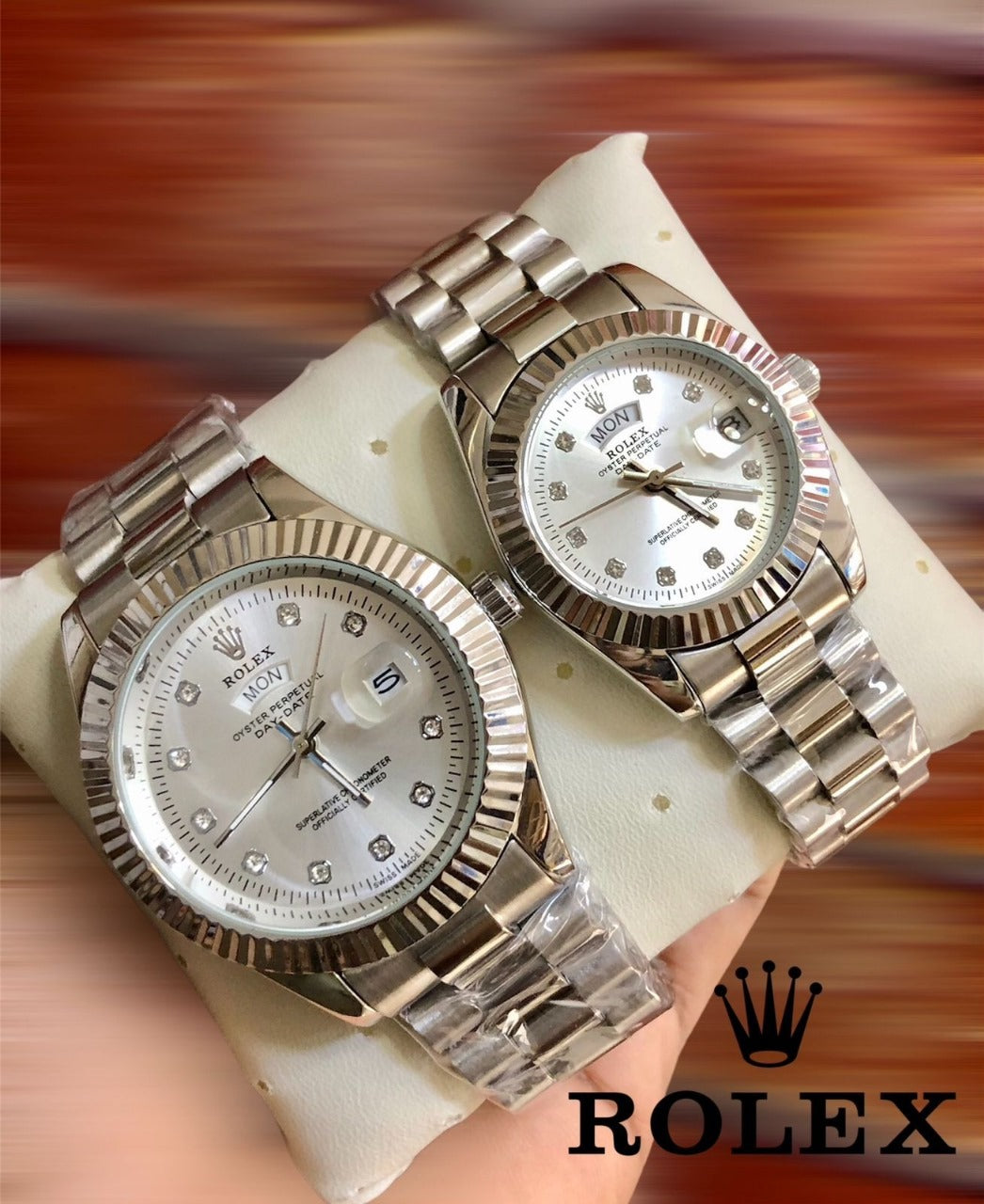 Luxury  Couple  Watch ➕ Free Box ➕ Free Delivery  🎁