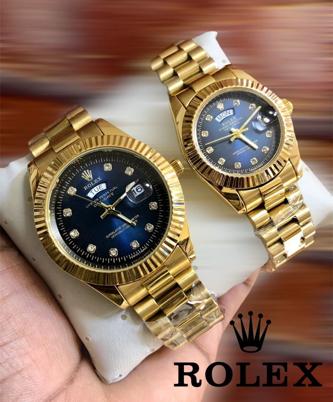 Luxury  Couple  Watch ➕ Free Box ➕ Free Delivery  🎁