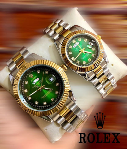 Luxury  Couple  Watch ➕ Free Box ➕ Free Delivery  🎁