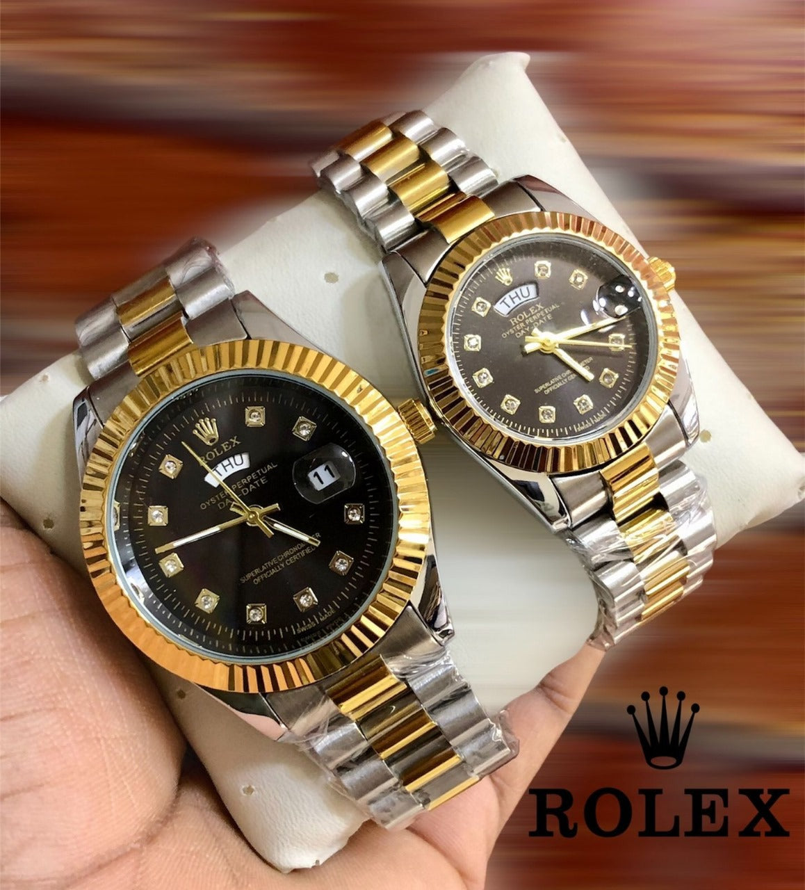Luxury  Couple  Watch ➕ Free Box ➕ Free Delivery  🎁