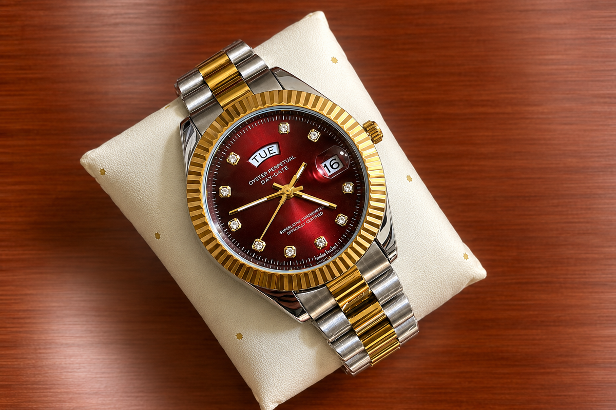 Luxury Couple Watch Set – Premium Design / طقم ساعات فاخرة للزوجين – تصميم راقٍ