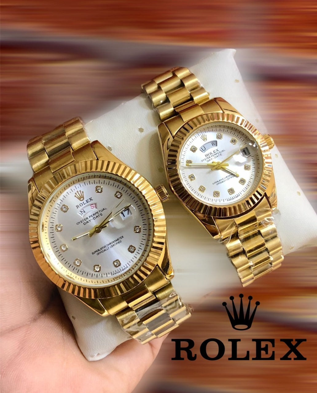 Luxury  Couple  Watch ➕ Free Box ➕ Free Delivery  🎁
